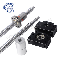 Vis à billes Prix d'usine Taïwan HIWIN RM1605 RM1204 Vis à billes SFU1204 1605 300 500 600 800mm 1500mm Vis à billes CNC personnalisée