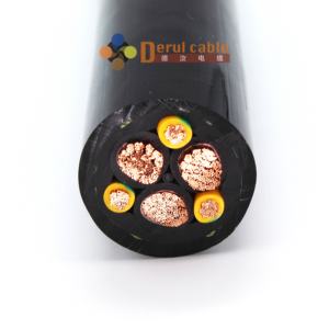 Cable de carrete de tambor revestido de PUR redondo para máquina de túnel de escudo para grúa y polipasto - Product Image 4