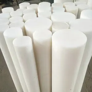 แท่งพลาสติก HDPE โพลีเอทิลีน uhmw แท่งพลาสติก HDPE ทนต่อการขัดถูสีสัน1000