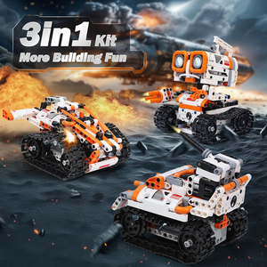 Robot Bouwkit Op Afstand Bestuurbare Of App-Bestuurbare 3in1 Robotspeelgoed Kerstverjaardag Creatieve Cadeaus Voor Kinderen - Product Image 2