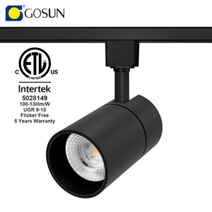 30W <span class=keywords><strong>GOSUN</strong></span> Bestseller Hochwertige Aluminium Verstellbare ETL LED-Schienenleuchte Anpassbare COB Dimmbare Innen-Strahler - Product Image 3