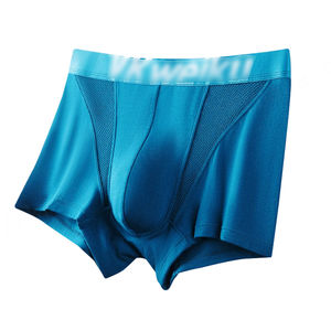 Calzoncillos bóxer para hombre al por mayor, ropa interior deportiva modal transpirable de tiro medio con logotipo personalizado del fabricante y calzoncillos para hombre - Product Image 6