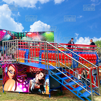 Manèges de Parc d'Attractions Chine : Manège Tagada Disco sur Remorque