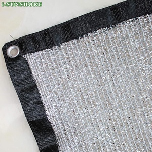 Red de protección solar reflectante de alta resistencia Características plegables y a prueba de viento de plástico HDPE - Product Image 3