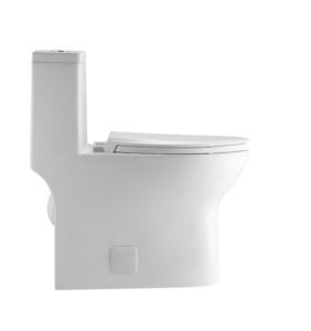 Kéo dài một mảnh nhà vệ sinh kép tuôn ra nhà vệ sinh với chỗ ngồi thoải mái Chiều cao mạnh mẽ và yên tĩnh hiện đại tiêu chuẩn nhà vệ sinh cho phòng tắm - Product Image 3