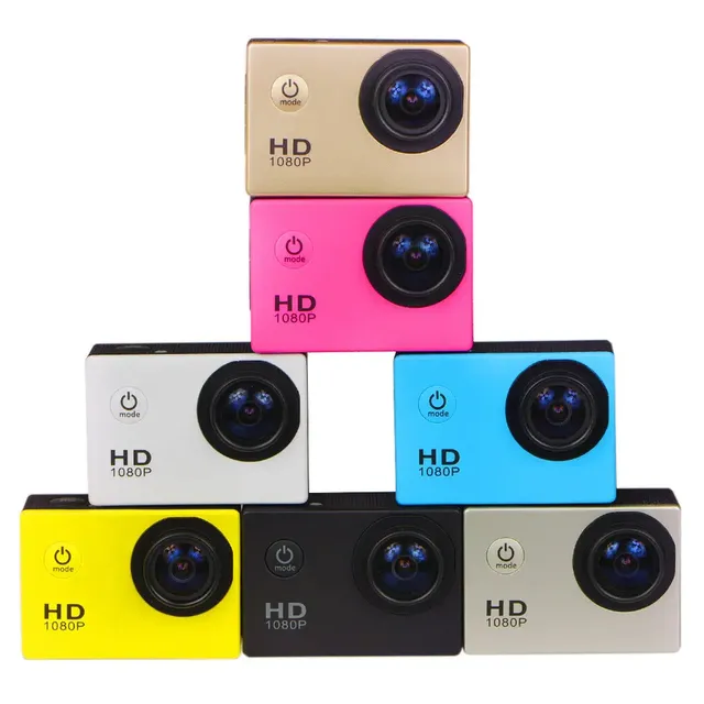 Promotion Sale 1080P Waterproof A7 Action Sports Camera for Motorcycles Complete with Accessories