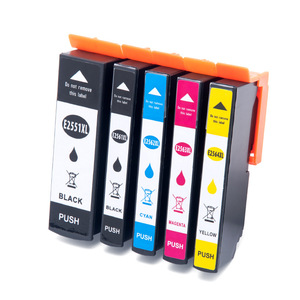 Cartouches d'encre Epson E2551XL E2561XL E2562XL E2563XL E2564XL compatibles avec XP801 XP701 XP601 XP721 XP821 XP621 - Product Image 1