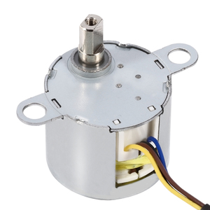 มอเตอร์แม่เหล็กถาวร 4 เฟส 5-5.5VDC สำหรับกล้องวงจรปิด รุ่น 24BYJ28-032 ได้รับการรับรองมาตรฐาน RoHS - Product Image 4