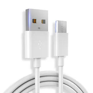 Câble micro et type c, charge rapide, 1m/2m, cordon de chargeur pour iphone apple, Samsung, 1m