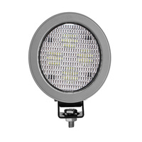 Lampe de travail LED ovale ronde de 40W pour tracteurs agricoles et machines agricoles, compatible avec John Deere