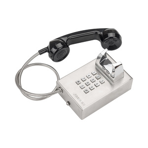 Điện Thoại Trả Tiền Hệ Thống Mini Chống Phá Hoại Điện Thoại Analog Gắn Tường Điện Thoại Gồ Ghề Trong Tù - Product Image 1