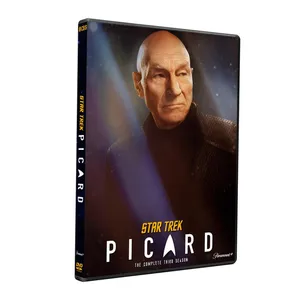 Star Trek Picard Сезон 3, 3 диска, новый выпуск, высокое качество, dvd-фильмы, сериалы из мультфильмов, аниме, dvd, поставка с завода, бесплатная доставка