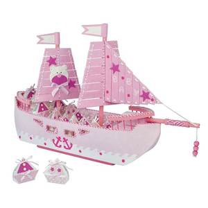 Bateau et bateau RC en carton rose FAVOR pour le plaisir nautique et le jeu - Product Image 1