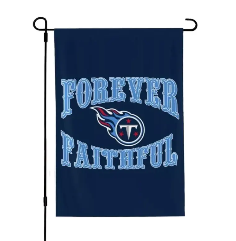 Bandera de jardín Forever Faithful Tennessee Titans