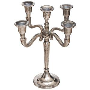 Porte-bougie en aluminium à 5 bras de la série Signature, support décoratif élégant multicolore pour la maison et le bureau - Product Image 5