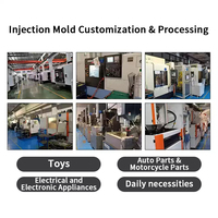 Oem Nouveau prototype professionnel préfabriqué Grandes entreprises de moulage par injection Pièces de rechange Produits de conception Conception de moules en plastique