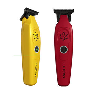 <span class=keywords><strong>Tondeuse</strong></span> <span class=keywords><strong>sans</strong></span> <span class=keywords><strong>fil</strong></span> OEM pour barbier <span class=keywords><strong>avec</strong></span> affichage LCD, puissance élevée de 7000 tr/min, autonomie de 300 minutes, outil de coupe de cheveux professionnel pour barbiers - Product Image 5