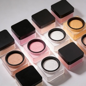 Polvo Mineral Facial OEM con SPF, Polvo Suelto Color Rosa Banana, Base de Maquillaje de Marca Privada, Vegano, Control de Grasa, Polvo Fijador de Maquillaje - Product Image 1