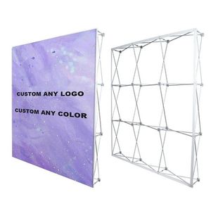 Custom 8ft 10ft 20ft Aluminium Folding Pop up <b>Backdrop</b> Display Banner <b>Stand</b> - Product Image 3