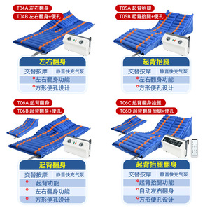 Anti Bedsore Air Mattress Single <b>Person</b> Inflatable Turning Mattress For Bedridden Elderly Home Care Health Pad PVC Cover Medium - Product Image 2