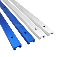Rail en T de type 19-400 mm, rail en T à rainure en T, gabarit de rainure en T, vis en T, rainure de fixation 19x9,5 mm, table de scie, table de fraisage