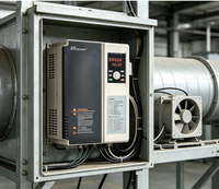 Variateur de fréquence Easydrive GT200 monophasé/triphasé 220V/380V 15kW/22kW/35kW/75kW à contrôle vectoriel AC 0-550Hz RS-485 pour moteur et compresseur