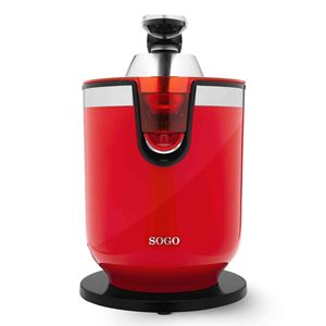 Estrattore di succo SOGO 600ml 300W Rosso Nero Spremiagrumi professionale - Product Image 1
