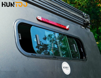 Huntoo 4 Camper para Camioneta con Plataforma Deslizable, Paredes de Aluminio Tipo Panal, Piso con Capacidad de 215 kg