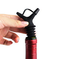 Bouteille pulvérisateur pour vinaigre de bouteille de vin, bouchon de bouteille, bec verseur double tête pour huile d'olive, verseur à liqueur, verseur à vin en plastique