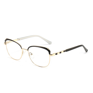 Cao cấp Vintage kính mắt cho nam giới mới phong cách màu xanh Chặn ánh sáng Thông số kỹ thuật khung quang - Product Image 1