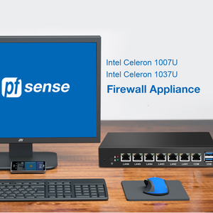 มินิพีซี XCY รุ่นที่เหมาะสมสำหรับ Pfsense ใช้ Intel Celeron 1037u 6 พอร์ต LAN ไฟร์วอลล์ VPN Pfsense Watchdog Timer ซอฟต์แวร์เราเตอร์ คอมพิวเตอร์ - Product Image 6