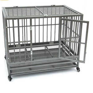 Metal Tube <strong>Big</strong> Large Dog <strong>Cages</strong> - Product Image 5