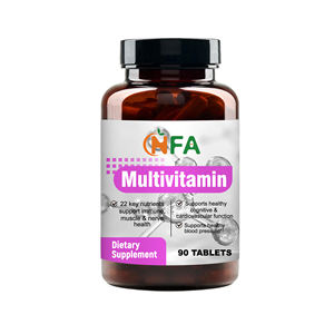 Tabletas Multivitamínicas OEM ODM con Vitamina, Biotina, Niacina y Cobre que Favorecen la Función Cognitiva, Cardiovascular y la Presión Arterial - Product Image 1