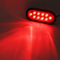 Feu de position latéral ovale à 10 LED, 12/24V, étanche, pour camion et remorque, pièce de rechange