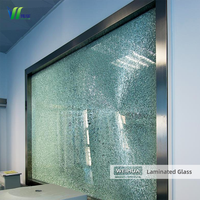 Verre feuilleté de sécurité pour bâtiments 5+5 6+6 8+8 10+10 mm avec certificat CE ISO