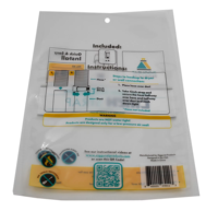 Sacs d'emballage alimentaire avec logo personnalisé, sachets à fond plat pour fruits secs, sacs d'emballage pour snacks