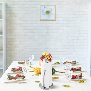 Porte-rouleau de cuisine en acier inoxydable, <span class=keywords><strong>support</strong></span> moderne, pour rouleau papier toilette, porte-serviettes en papier, pour la cuisine - Product Image 5