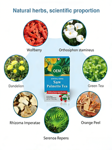 Tisane de Palmier Nain OEM pour Hommes – Soutient la Santé de la Prostate et Urinaire – Certifiée GMP – 20 Sachets de Thé de 2,5g Chacun – Boîte de 50g - Product Image 4