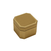 Boîte en aluminium gravée sur mesure, boîte en métal de luxe pour coffret cadeau de maquillage