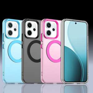 Custodia Magnetica Effetto Pelle per <span class=keywords><strong>OPPO</strong></span> Reno 14 F, Cover Protettiva Opaca Antiurto per <span class=keywords><strong>OPPO</strong></span> Find X8 Pro X8 Ultra - Product Image 3