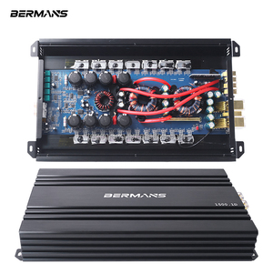 Amplificateur de voiture monobloc de style brésilien Bermans 1500W classe D, amplificateur de subwoofer avec radiateur, crossover haute puissance, OEM ODM 12-24V - Product Image 1