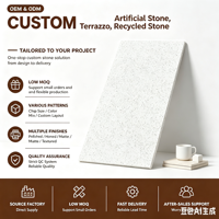 Dalle de terrazzo sans résine, non toxique, excellente qualité, prix compétitif, revêtement de sol en terrazzo artificiel, matériau cimentaire