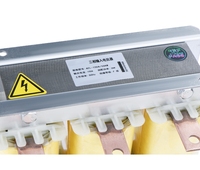 Réacteur d'entrée d'onduleur 125A 150A 200A 250A 300A 400A 450A 500A, filtre harmonique anti-interférence VFD, réacteur de ligne AC