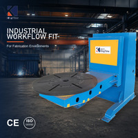 Positionneur rotatif inclinable pour soudage, plateforme de soudage rotative inclinable pour pièces lourdes