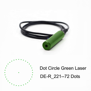 Module laser structuré, motifs optiques diffractifs, DOE (Diffraction Optique Électronique) points, lignes, croix, longueur d'onde aléatoire 450nm-860nm, puissance 60mW-200mW - Product Image 5