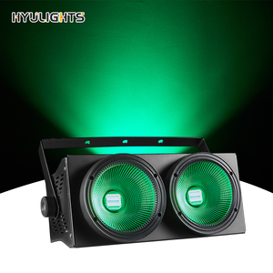 Chất lượng cao 2x100w rgbwa UV COB 6in1 LED rửa mệnh ánh sáng DJ Disco sân khấu Đảng mệnh Đèn DMX512 điều khiển - Product Image 1