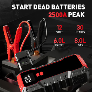 Banco de Energía 5 en 1 de 24000mAh para Arranque de Coches, Bomba de Aire para Neumáticos y Compresor, Corriente de 2400A, para Camiones y Motocicletas, Diseño a Prueba de Agua JS-161B - Product Image 5