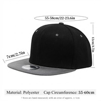 Gorra Snapback de Acrílico de 6 Paneles con Logotipo Personalizado, Venta al por Mayor, Gorra de Béisbol con Visera Plana, MOQ Bajo, Ropa Urbana Personalizada, Unisex, Deportiva, Común