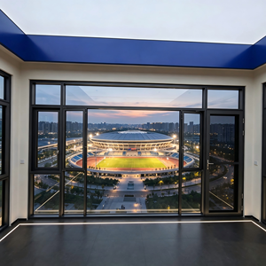 Deioux High Quality Ultra Narrow Frame Interior Casement <b>Window</b> with Security <b>Lock</b> System for Bathroom Custom Size OEM ODM - Product Image 1