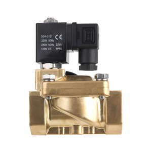 Büyük çaplı 3/8 ~ 2 inç yüksek sıcaklık elektromanyetik vanalar su geçirmez laboratuvar ekipmanları yağ Solenoid vanalar - Product Image 2